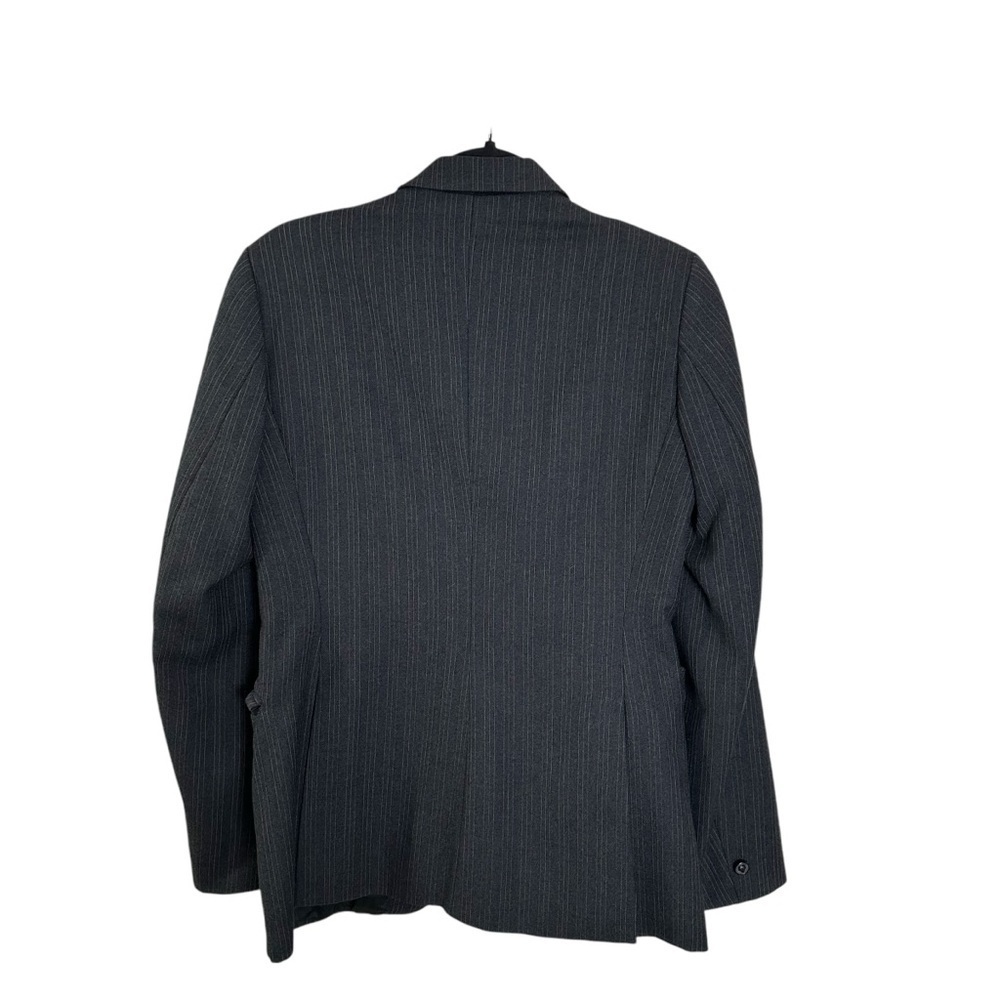 Pytchley Women’s Gray White & Blue Wool English Hunt Show Coat - Picture 2 of 8